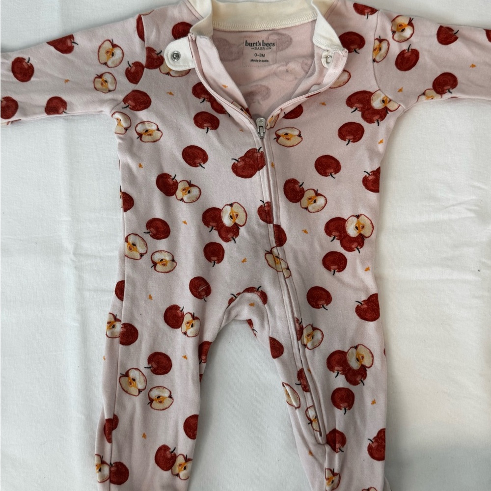 Burt's Bees Zippered Pajamas